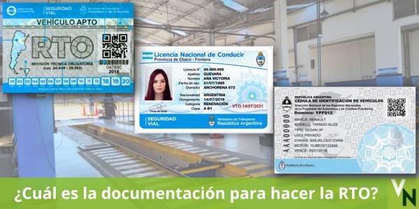 ¿Cuál es la documentación para hacer la RTO?